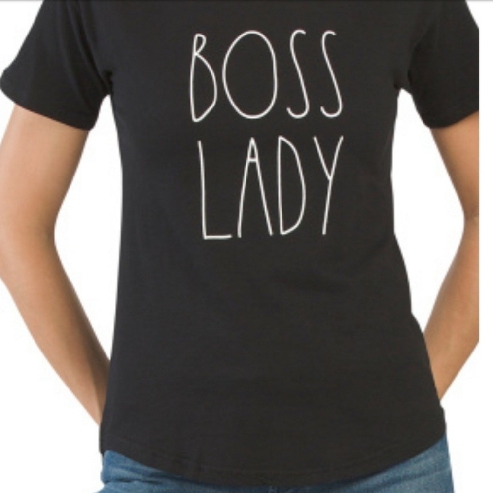 SALE‼️Rae Dunn Women's T-shirt "Boss Lady" 😍